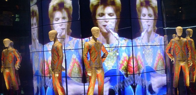 MADE TO ORDER David Bowie/ Ziggy Stardust Inspired One Shoulder-one Leg  Bodysuit Flame Costume for Men 